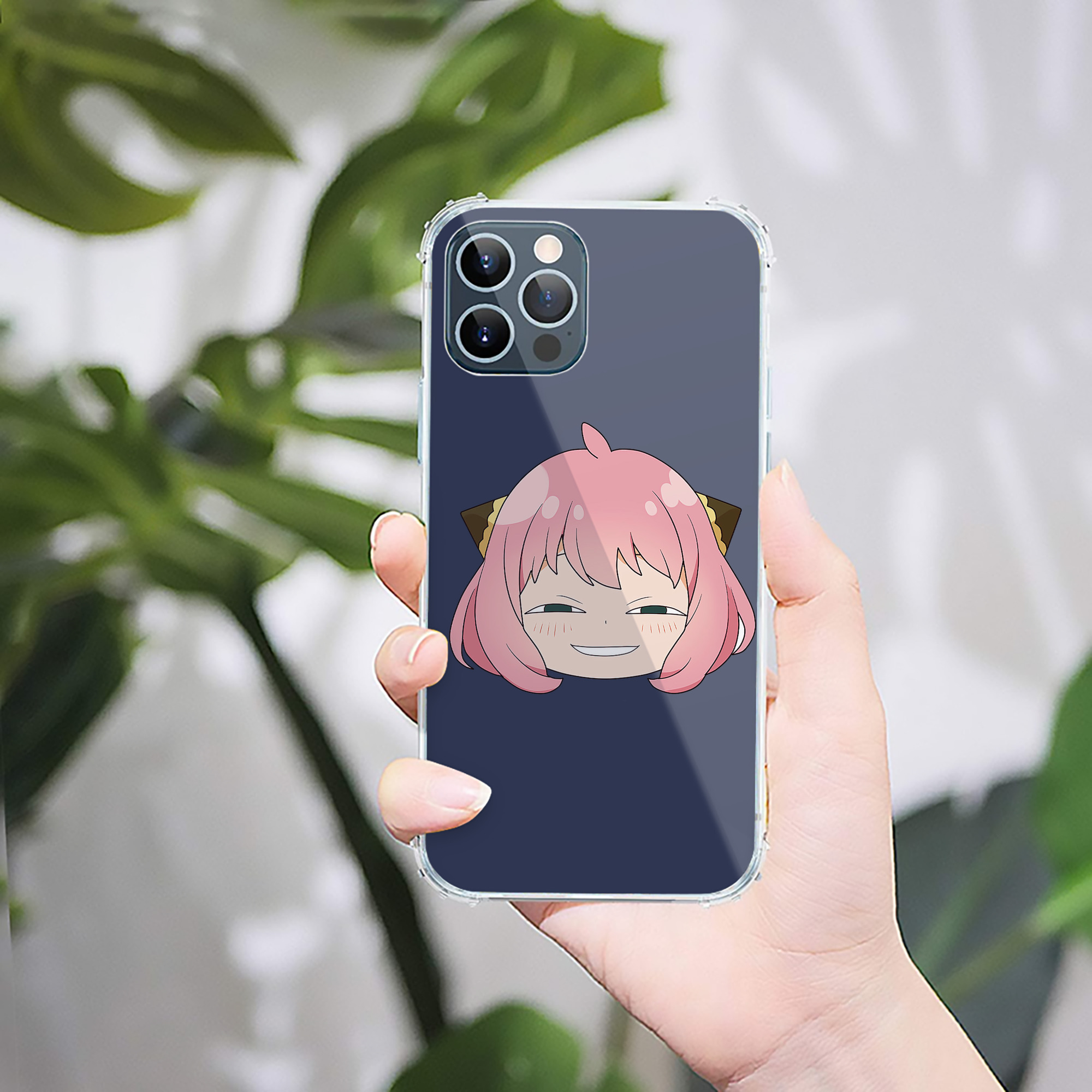 （画像用） SPY×FAMILY间谍家家酒 【iPhone 12シリーズ対応】透明スマホケース（クリアソフトケース）